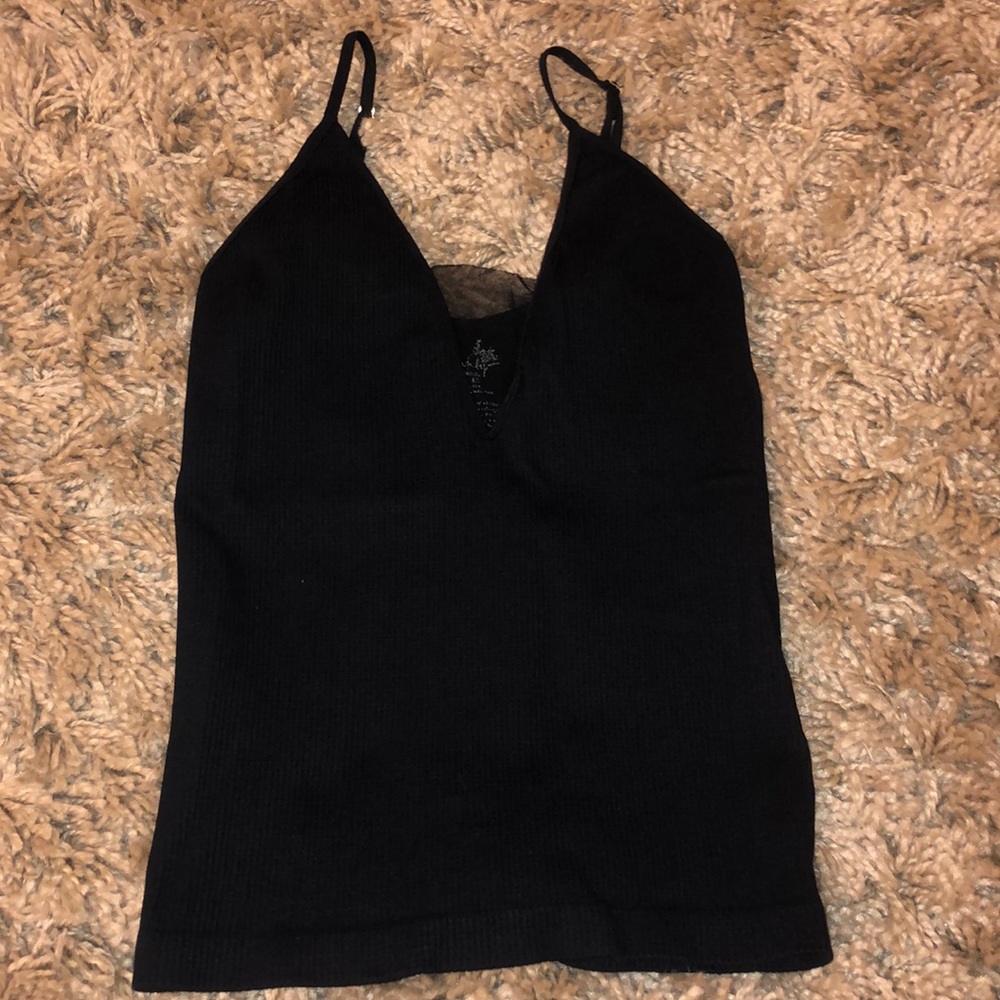 Free people tank top with mesh